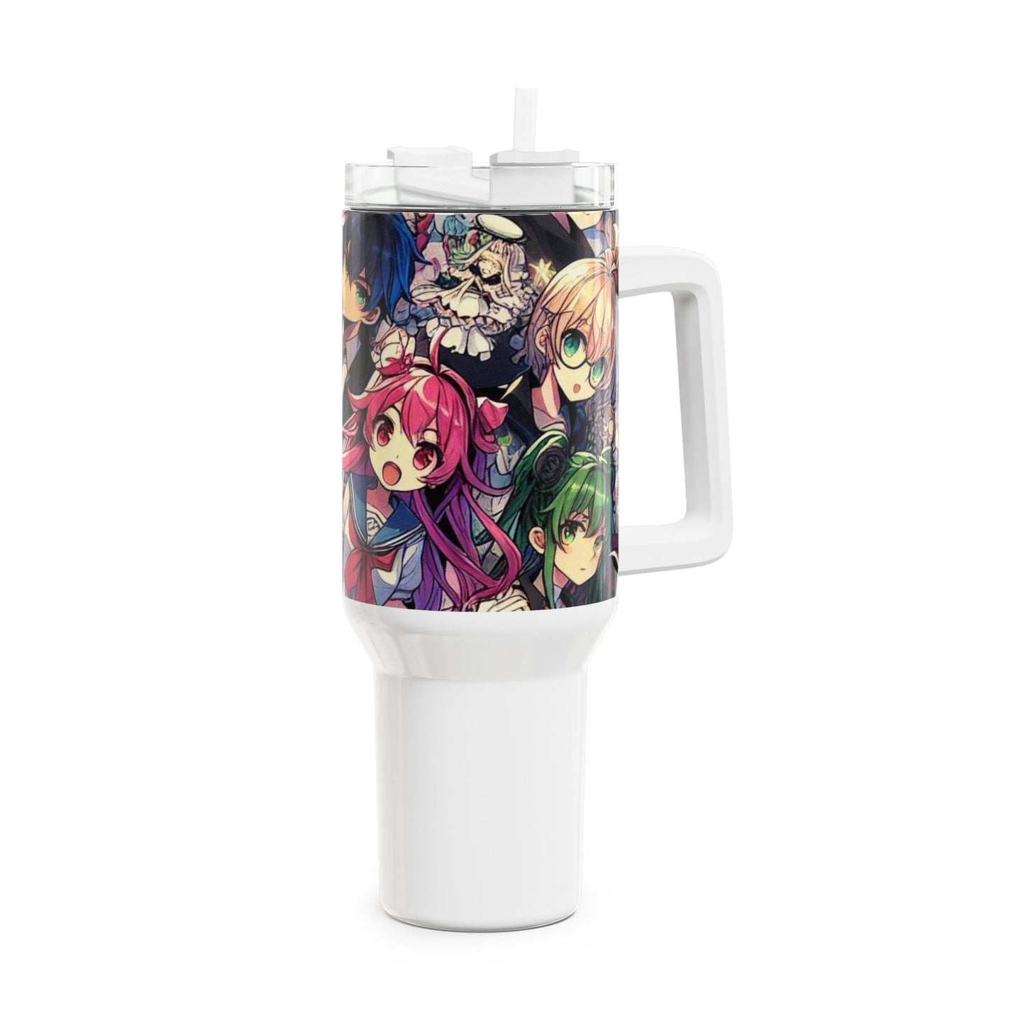 and - Stanley cup | Geek Themed Drinkware for Anime and Comic Fans | Colorful Cartoon Tumbler - premium material. perfect gift idea. Order yours now and stand out with this exclusive piece!