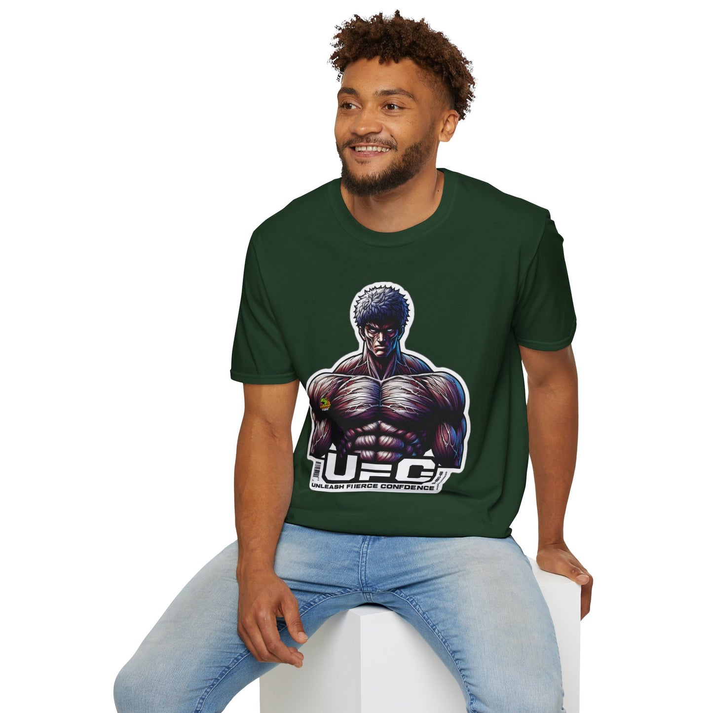 UFC T Shirt | Unleash Fierce Confidence | UFC Tee for Athletes and Baki Anime Fans