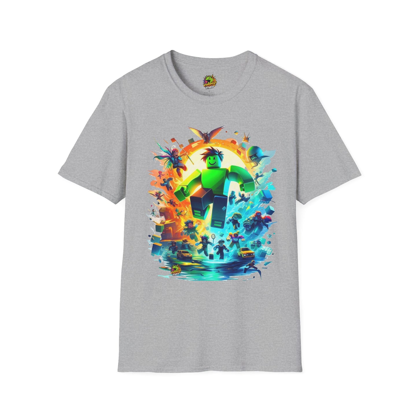 Roblox - Cool Roblox Adventure T-Shirt for Kids | Roblox Graphic Tee | Roblox Inspired Shirt for Boys & Girls | Fun Roblox Gift - premium material. perfect gift idea. Order yours now and stand out with this exclusive piece!