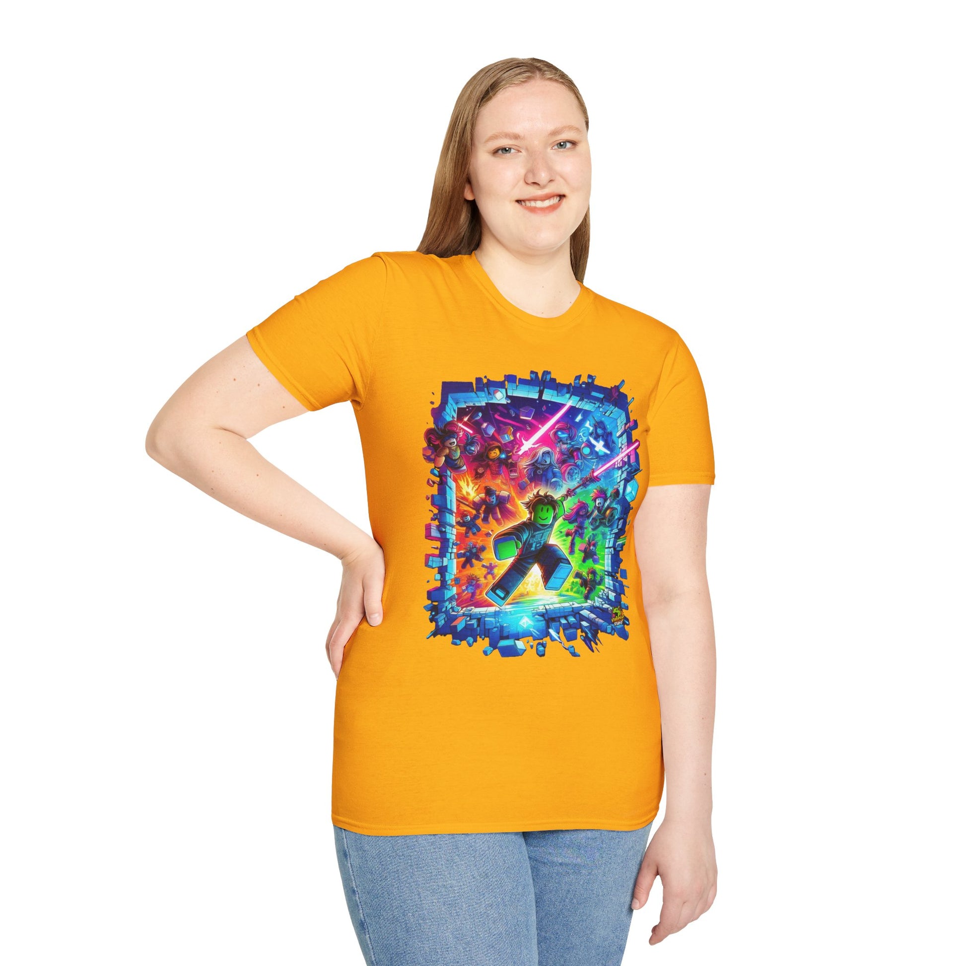 Roblox - Cool Roblox Avatar T-Shirt | Roblox Game Shirt for Kids | Roblox Merch for Boys & Girls | Roblox Gaming Gift - premium material. limited stock. Order yours now and stand out with this exclusive piece!