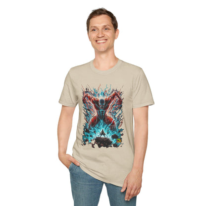 Eren Yeager Titan’s Courage Tee | Official Attack on Titan Shirt | - VibroPrint Studio