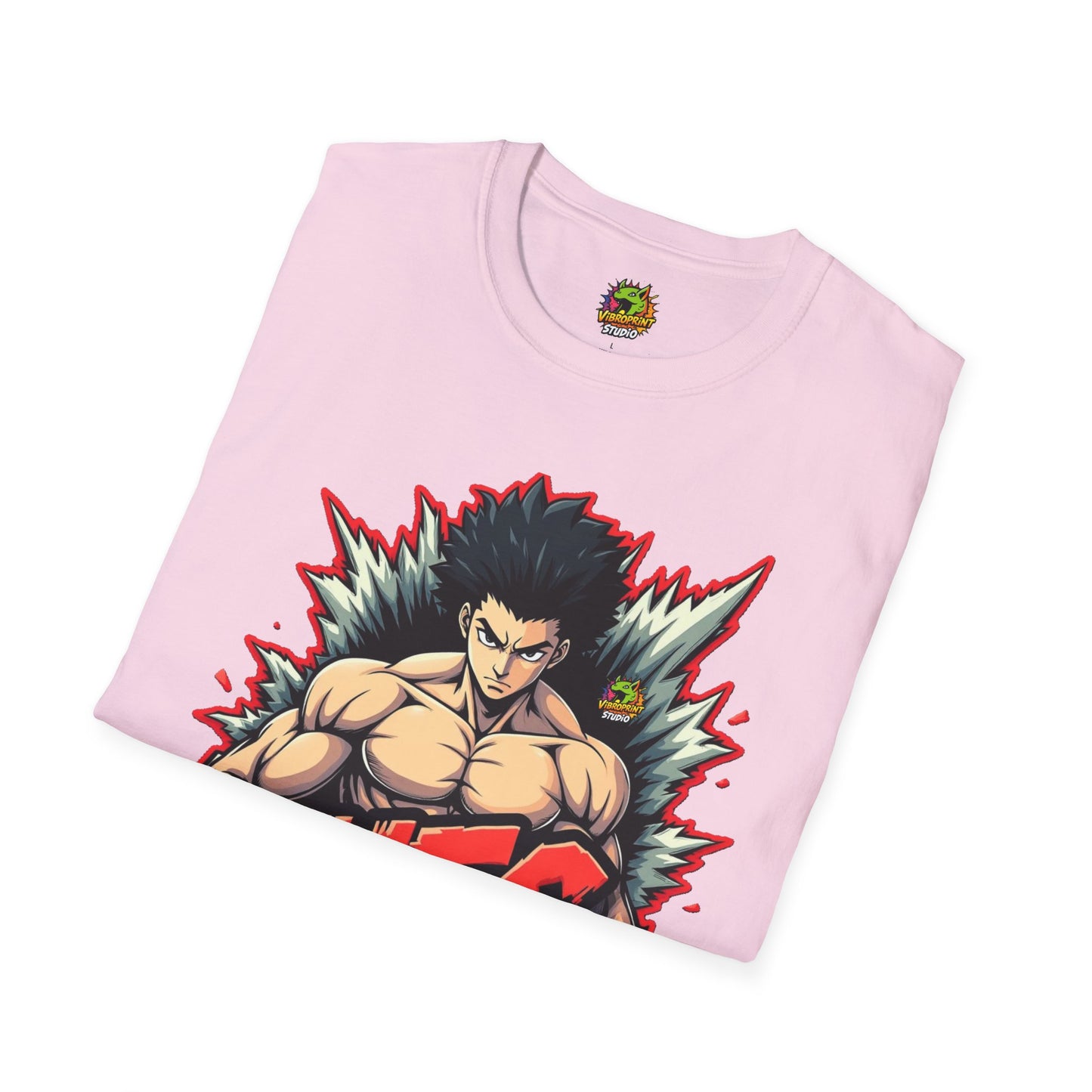 UFC T Shirt | Unleash Fierce Confidence | UFC Tee with Baki Anime Inspiration for Gym