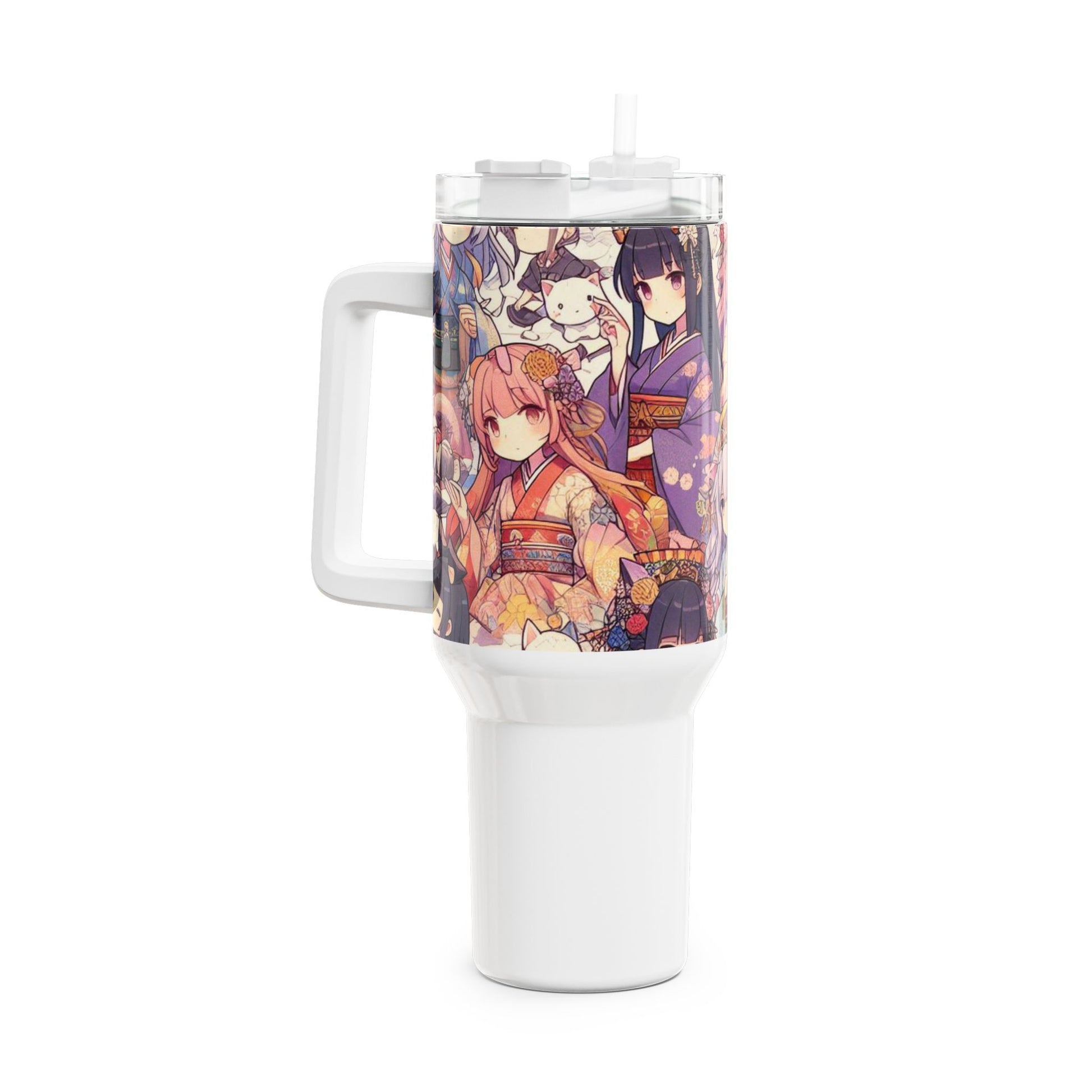 Colorful - Stanley Tumbler | Colorful Anime and Geek Tumbler | Cartoon Themed Drinkware for Fans - custom-made. perfect gift idea. Order yours now and stand out with this exclusive piece!