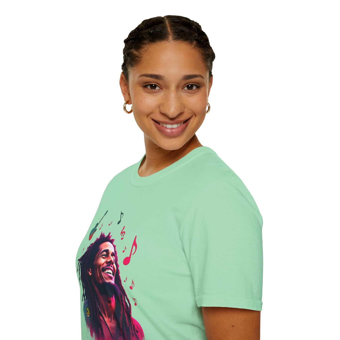 Bob Marley T-Shirt - Vibrant Rasta Revolution