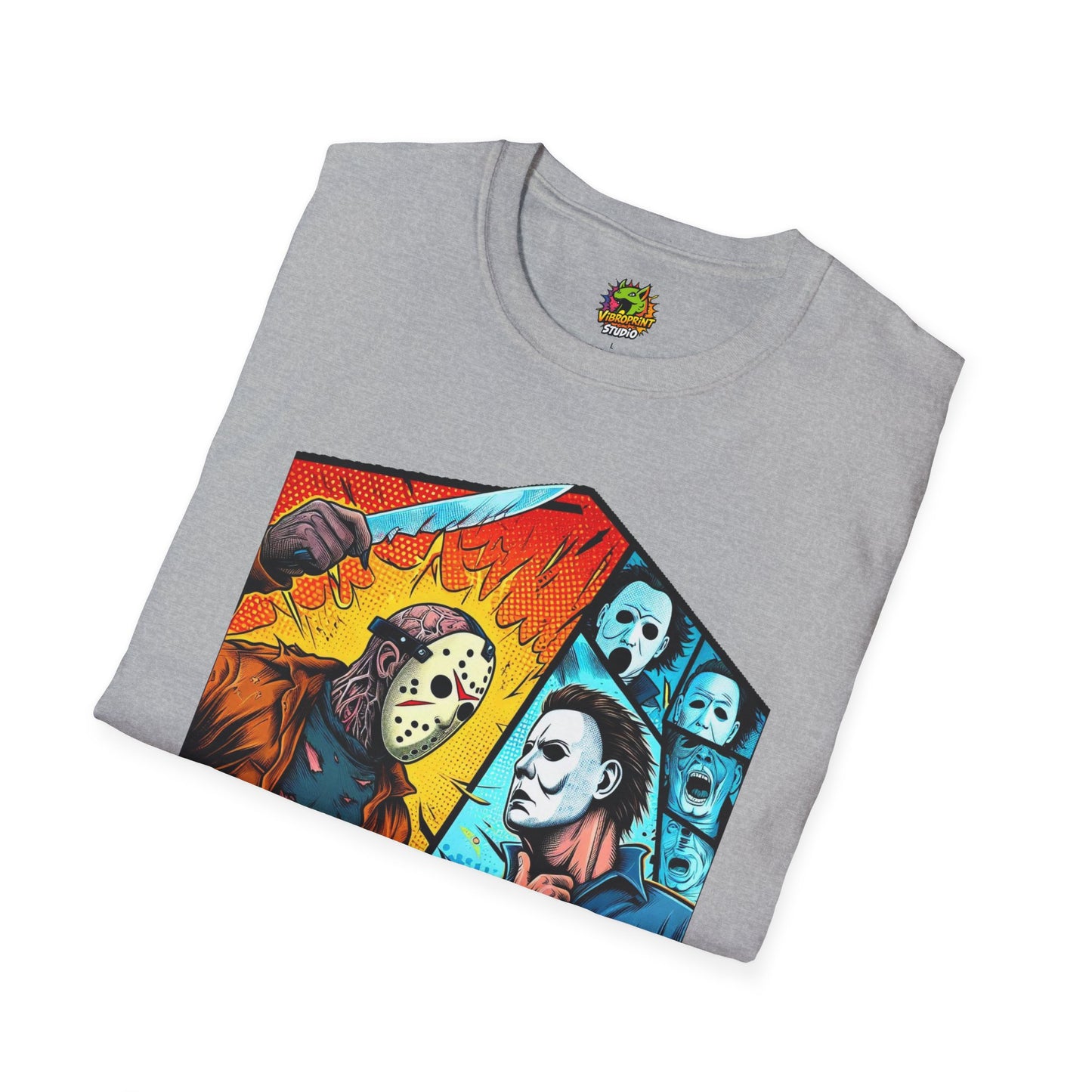 Vintage - Michael Myers Vintage Shirt | Jason & Michael Halloween Tee - premium material. limited stock. Order yours now and stand out with this exclusive piece!