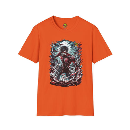 high-quality - Eren Yeager Titan’s Awakening Tee | Attack on Titan Shirt | Shingeki - premium material. limited stock. Order yours now and stand out with this exclusive piece!