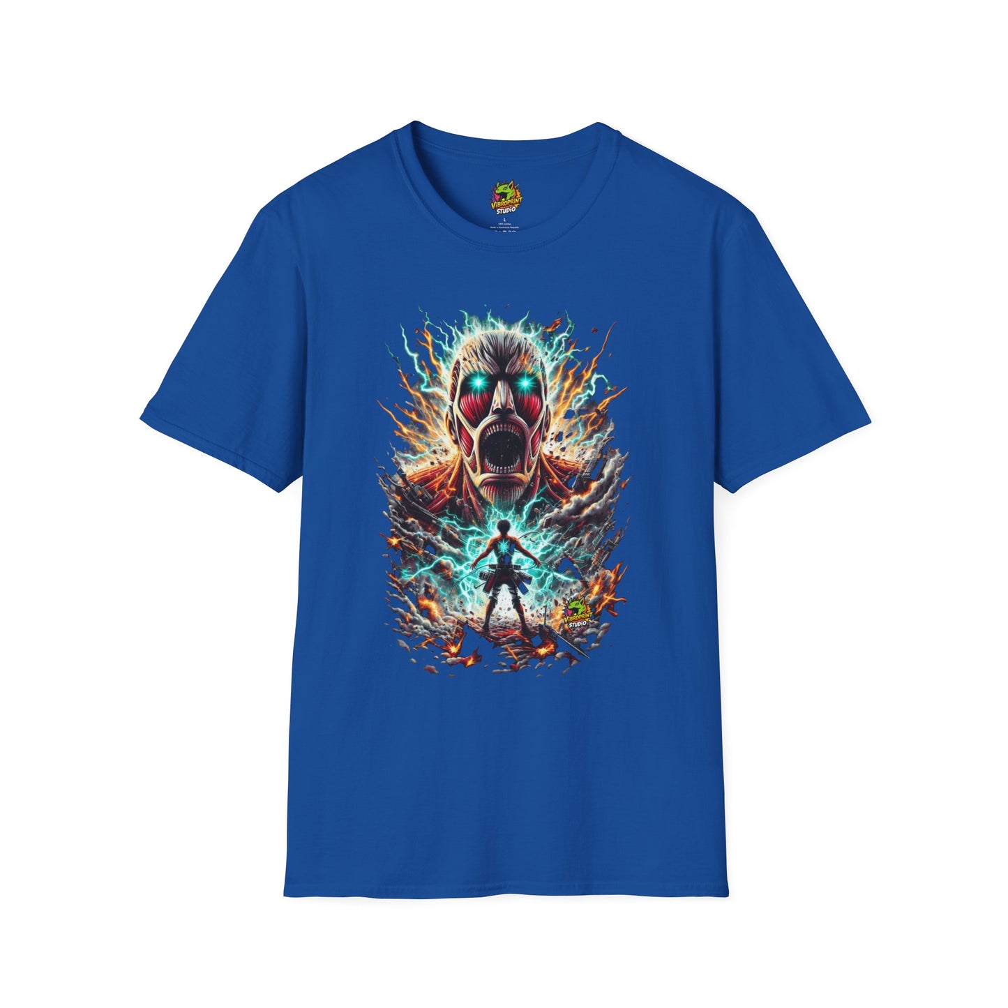 Yeager - Eren Yeager Titan’s Strength Tee | Attack on Titan Shirt | Shingeki - custom-made. perfect gift idea. Order yours now and stand out with this exclusive piece!