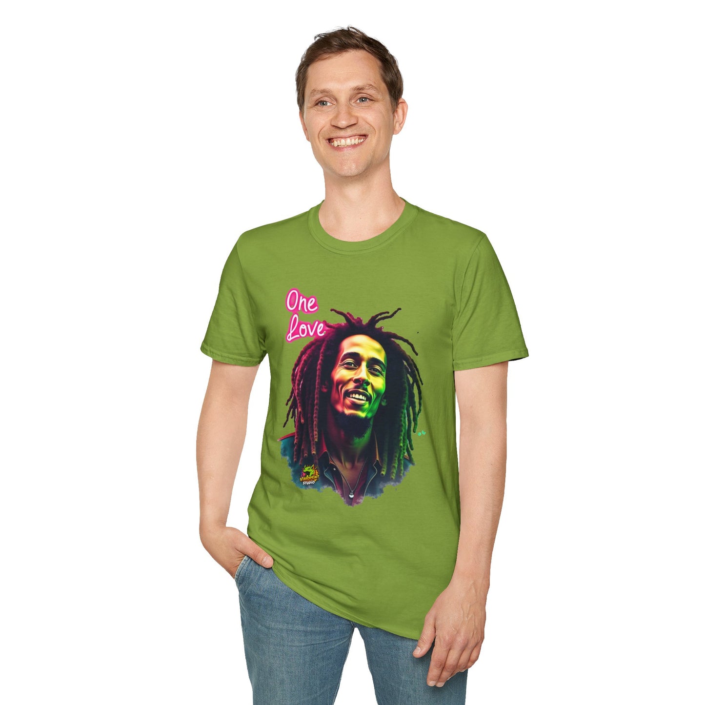 Bob Marley T-Shirt - Lion of Judah - VibroPrint Studio