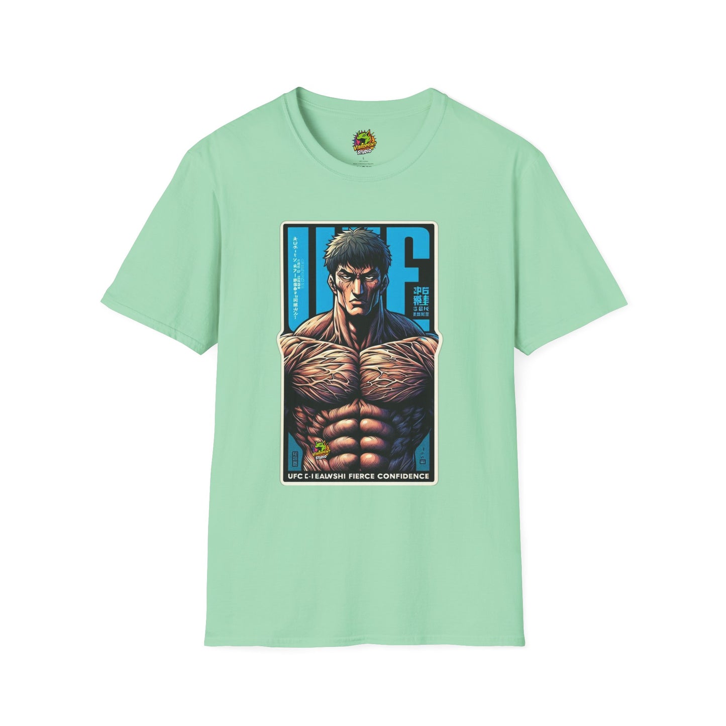 | - UFC T Shirt | Unleash Fierce Confidence | Motivational UFC Tee for Gym and Baki Anime Fans - custom-made. limited stock. Order yours now and stand out with this exclusive piece!