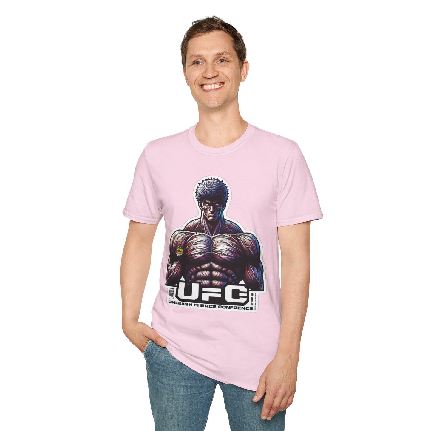 UFC T Shirt | Unleash Fierce Confidence | UFC Tee for Athletes and Baki Anime Fans