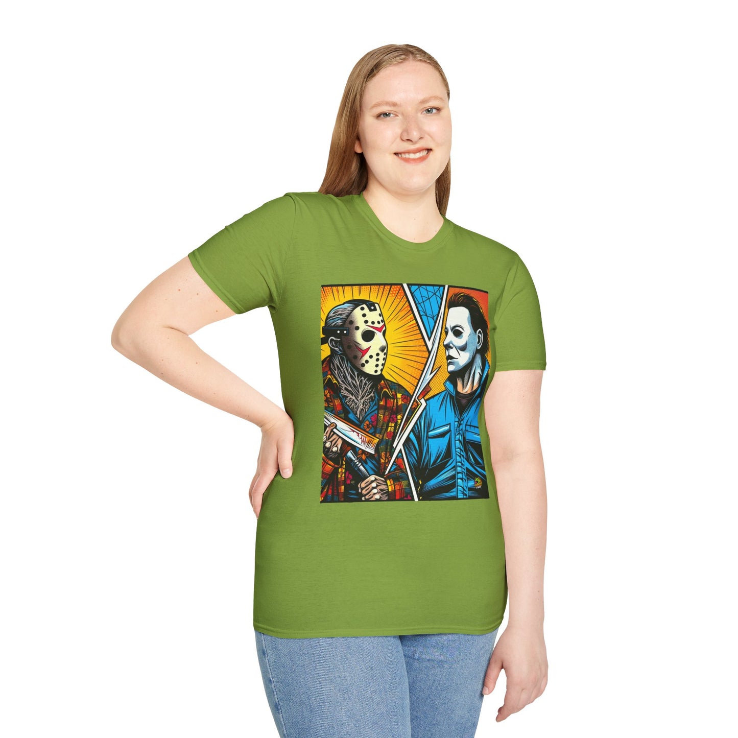 Jason & Michael Halloween Shirt | Funny Vintage Horror Tee