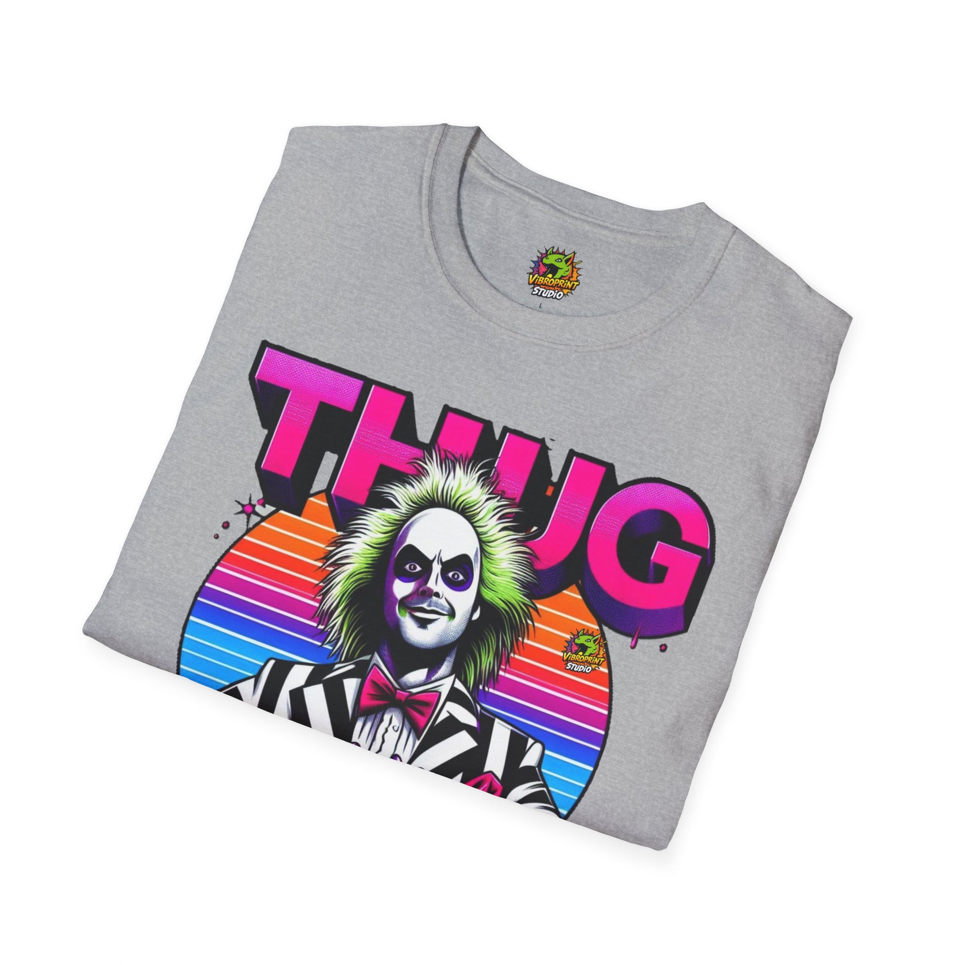 exclusive - Beetlejuice Shirt | Thug Life Inspired T-Shirt | Halloween Horror Graphic Tee | Funny Beetlejuice Shirt - custom-made. perfect gift idea. Order yours now and stand out with this exclusive piece!