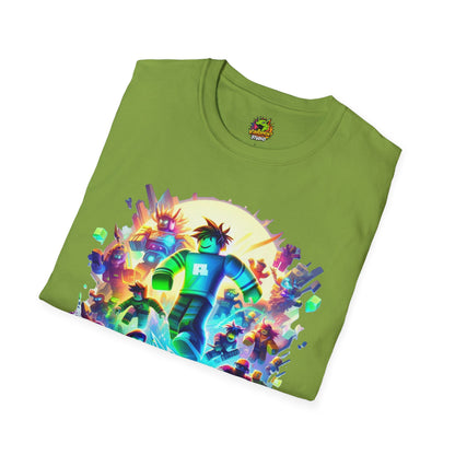 Trendy Roblox Kids Shirt | Roblox Gamer T-Shirt for Boys & Girls | Fun Roblox Graphic Tee | Perfect Roblox Gift