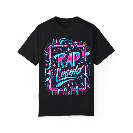 Neon Graffiti Inspired Rapper Merch | Street Art Hip-Hop T-Shirt - High Quality Image