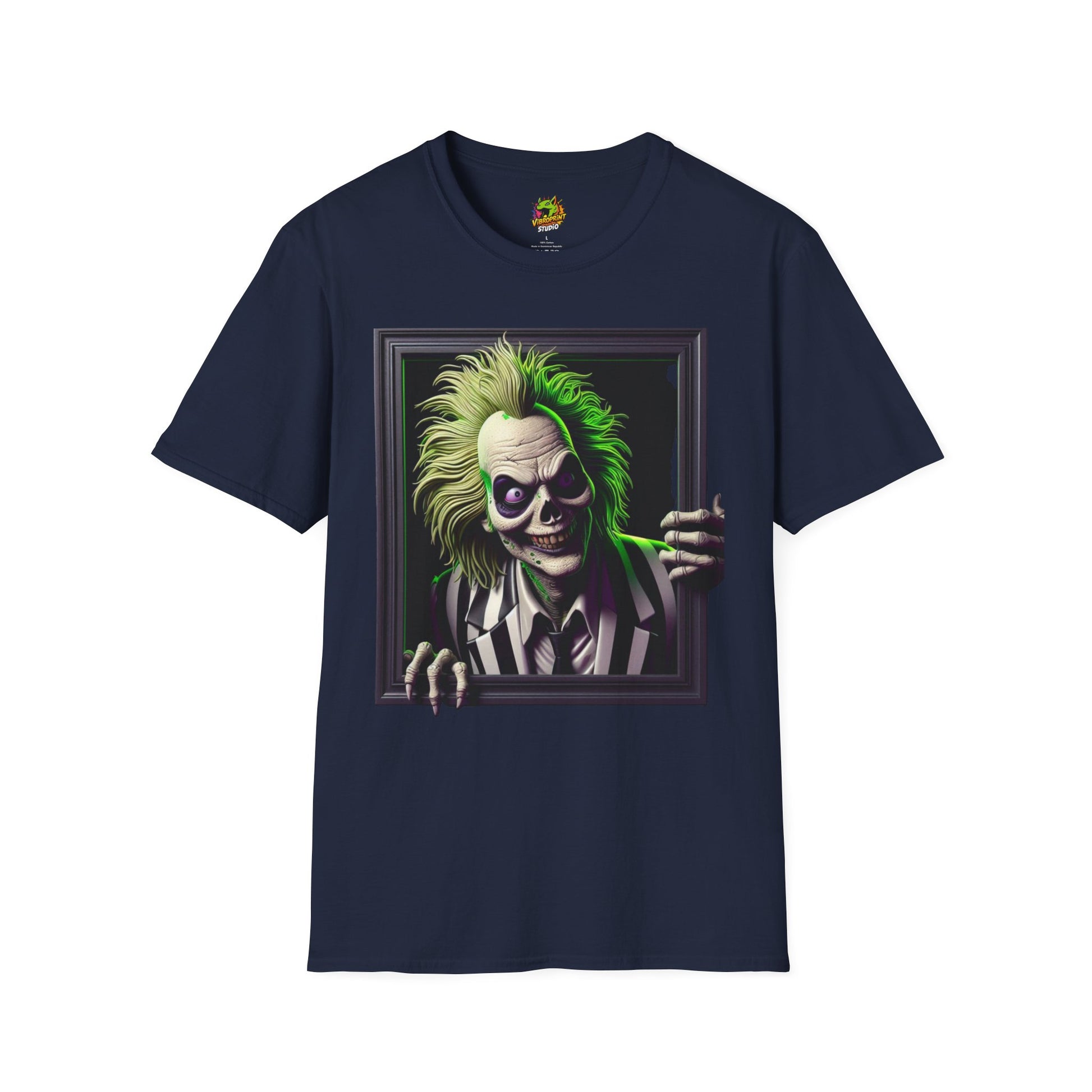 | - Beetlejuice Shirt | Classic Beetlejuice Tee | Funny Beetlejuice Shirt | Halloween Beetlejuice Tee - premium material. limited stock. Order yours now and stand out with this exclusive piece!