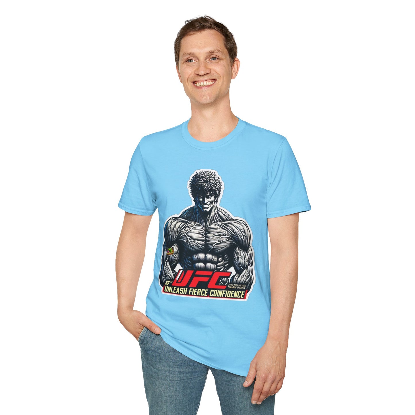 UFC T Shirt | Unleash Fierce Confidence | UFC Tee for Gym and Baki Anime Lovers