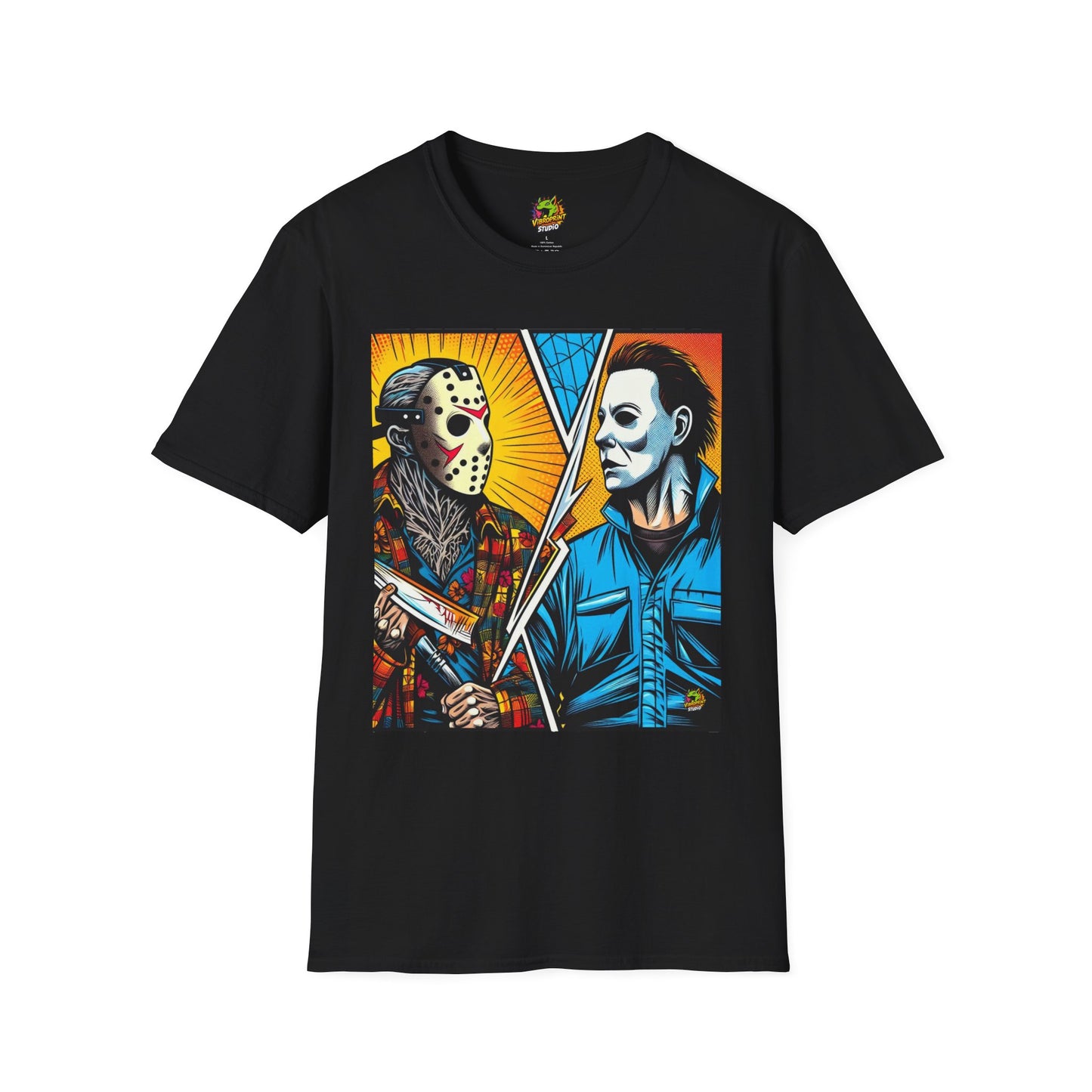 & - Jason & Michael Halloween Shirt | Funny Vintage Horror Tee - premium material. perfect gift idea. Order yours now and stand out with this exclusive piece!