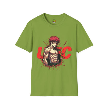 Tee - UFC T Shirt | Unleash Fierce Confidence | Motivational UFC Tee with Baki Anime T Shirt Influence - custom-made. limited stock. Order yours now and stand out with this exclusive piece!