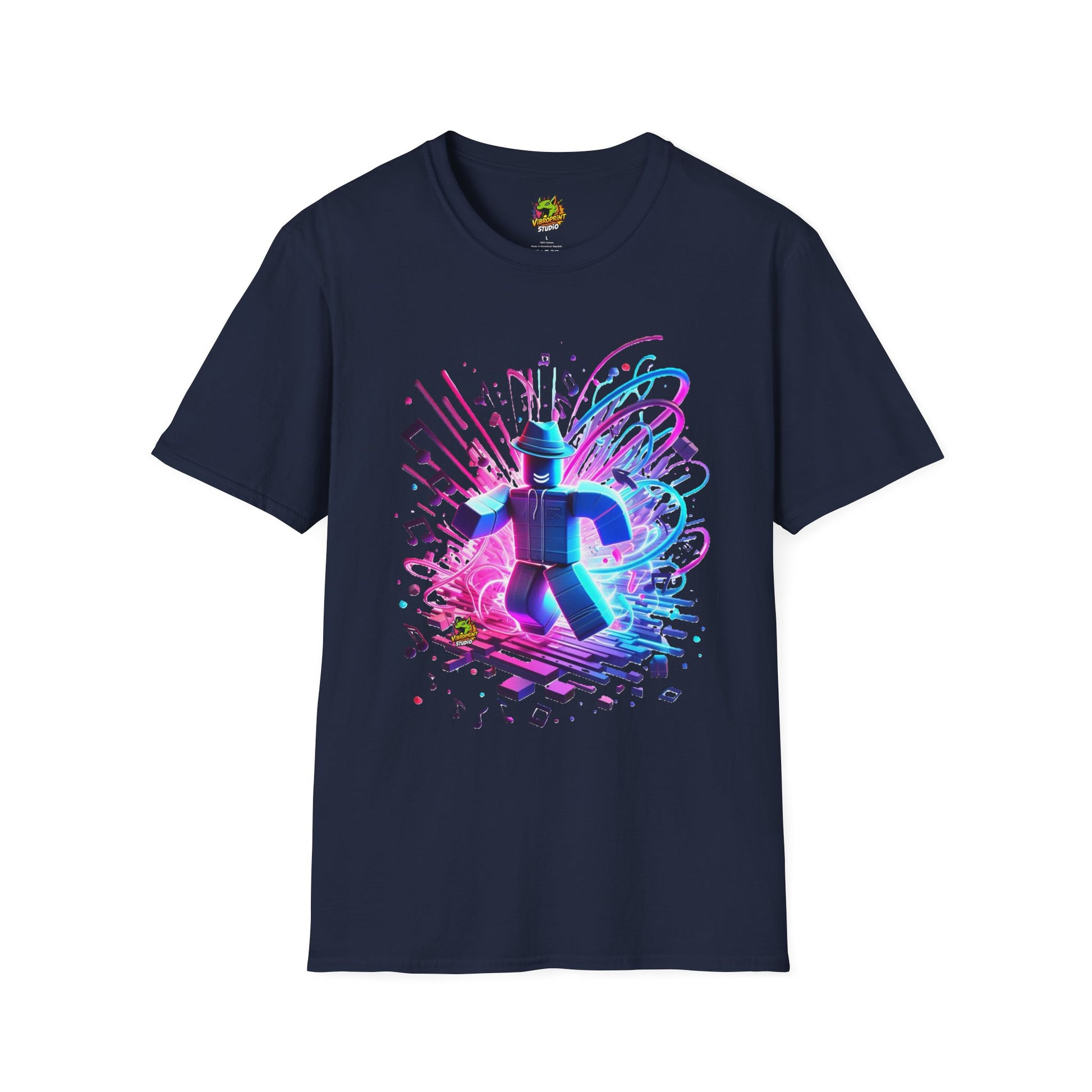 Roblox - Roblox T-Shirt - Neon Block Party - premium material. perfect gift idea. Order yours now and stand out with this exclusive piece!