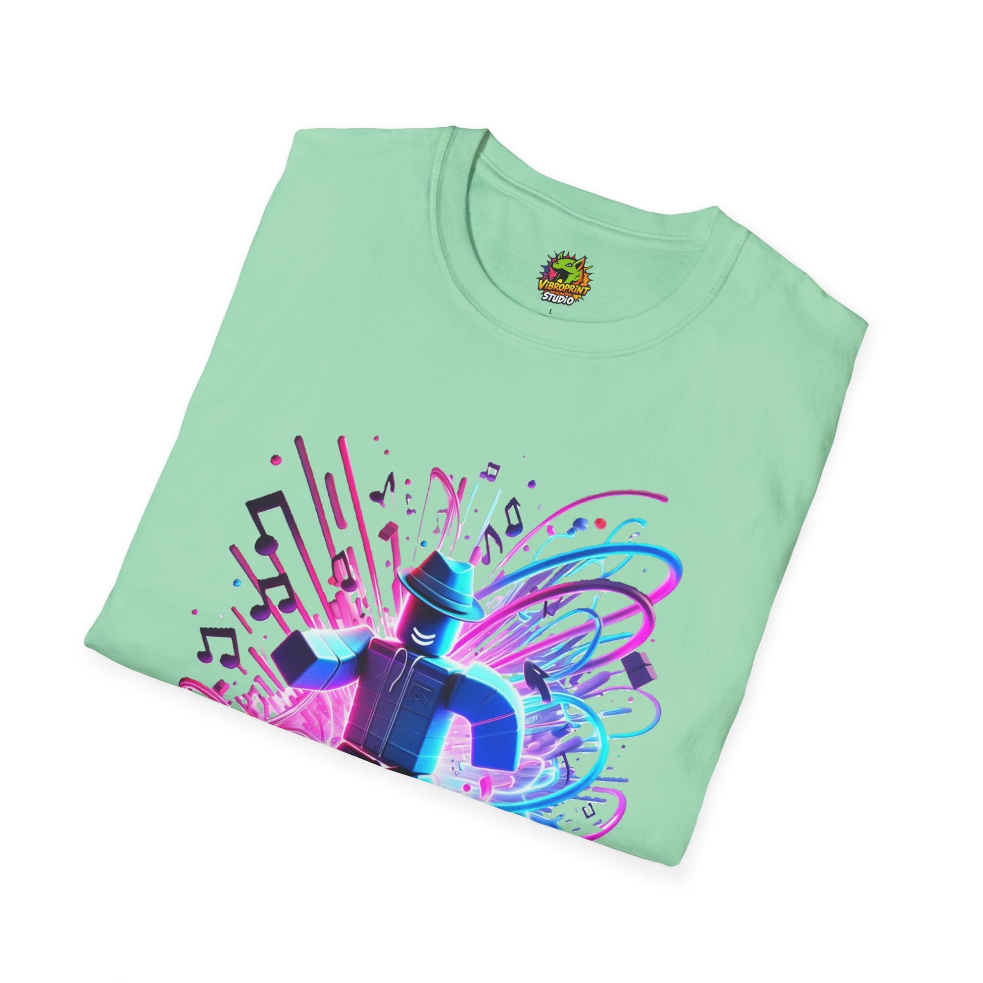 exclusive - Roblox T-Shirt - Neon Block Party - premium material. limited stock. Order yours now and stand out with this exclusive piece!