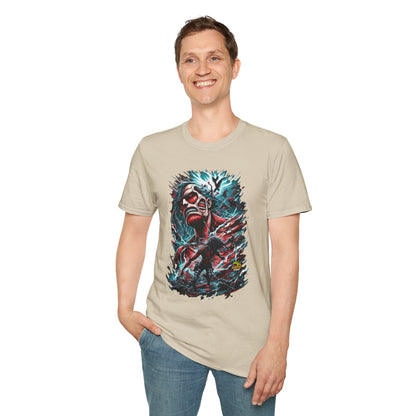 Eren Yeager Titan’s Resolve Unshaken Tee | Official Attack on Titan - VibroPrint Studio