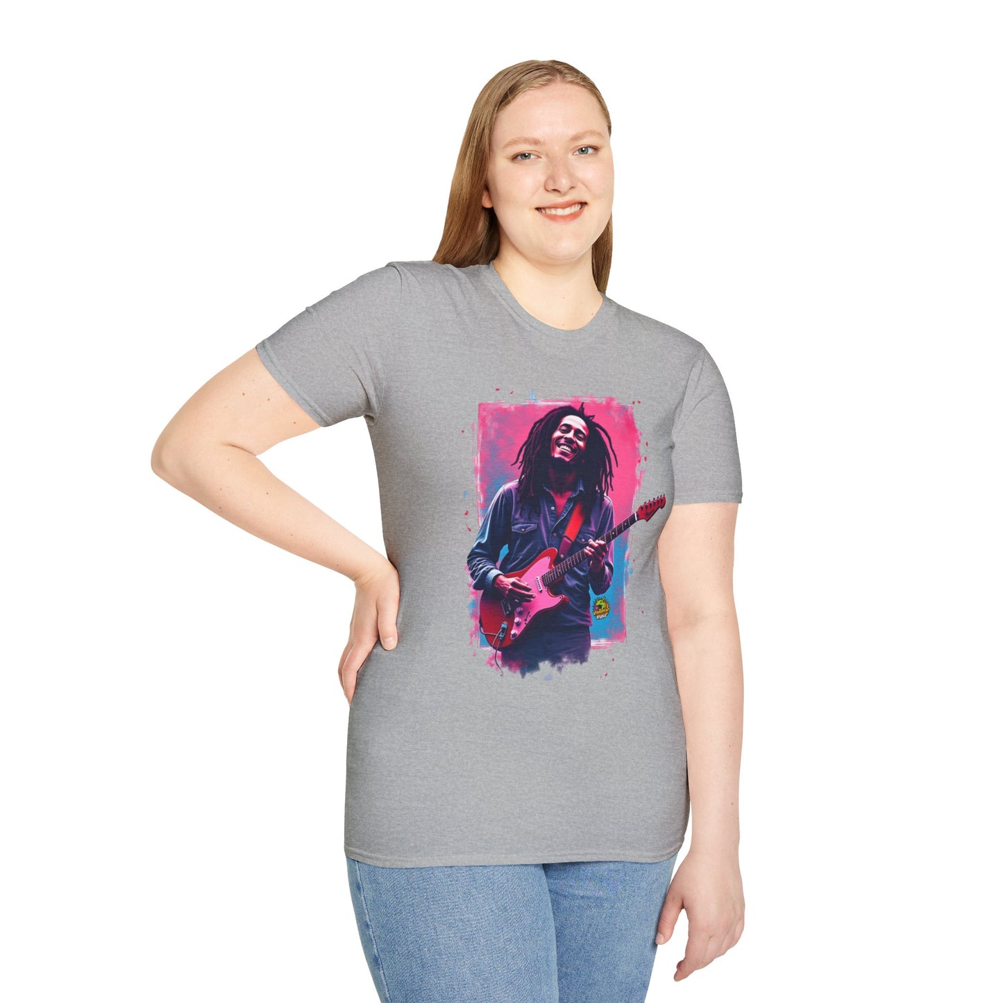 Bob Marley T-Shirt - One Love Harmony - VibroPrint Studio