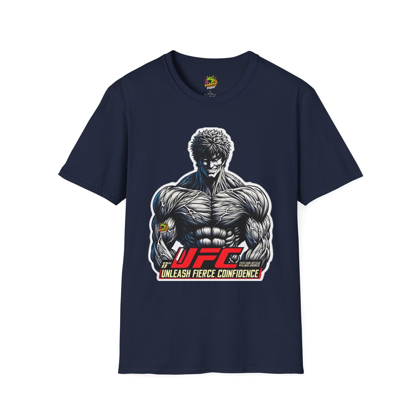 Anime - UFC T Shirt | Unleash Fierce Confidence | UFC Tee for Gym and Baki Anime Lovers - custom-made. limited stock. Order yours now and stand out with this exclusive piece!