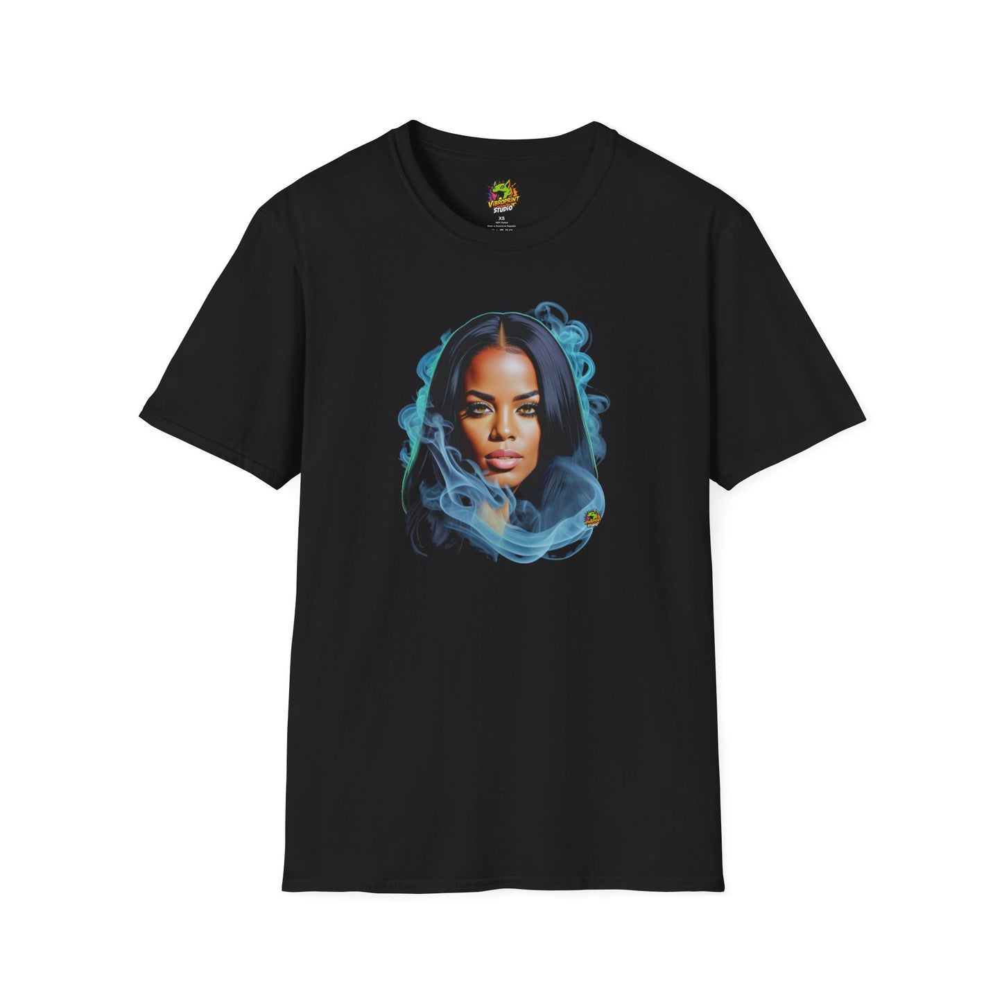 Aaliyah shirt | Celebrating the Icon | Memorial Portrait T-Shirt for Fans - High Quality Image