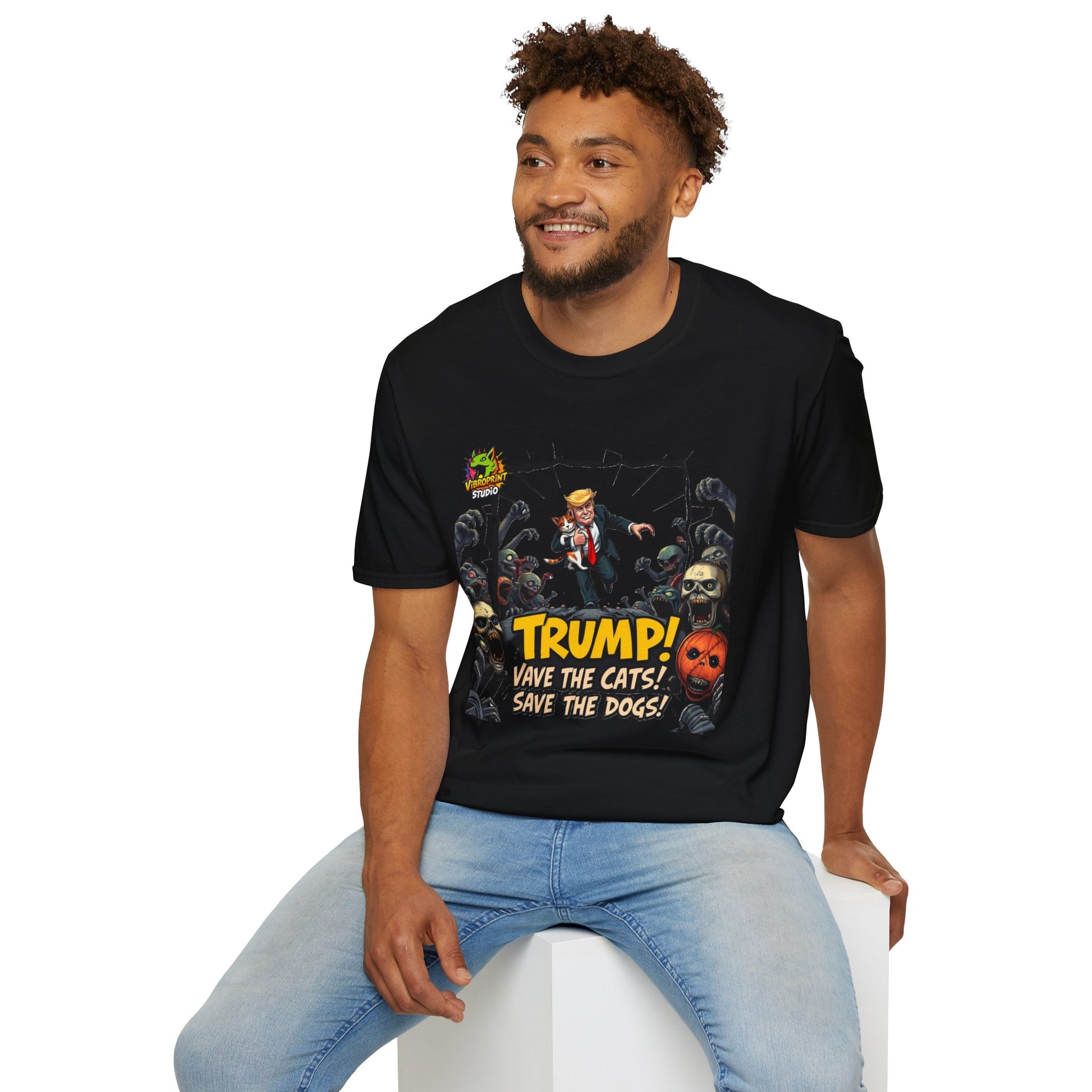 Meme - They're Eating the Dogs Tee | Trump Election Meme T-Shirt | Satirical Political Shirt - premium material. perfect gift idea. Order yours now and stand out with this exclusive piece!