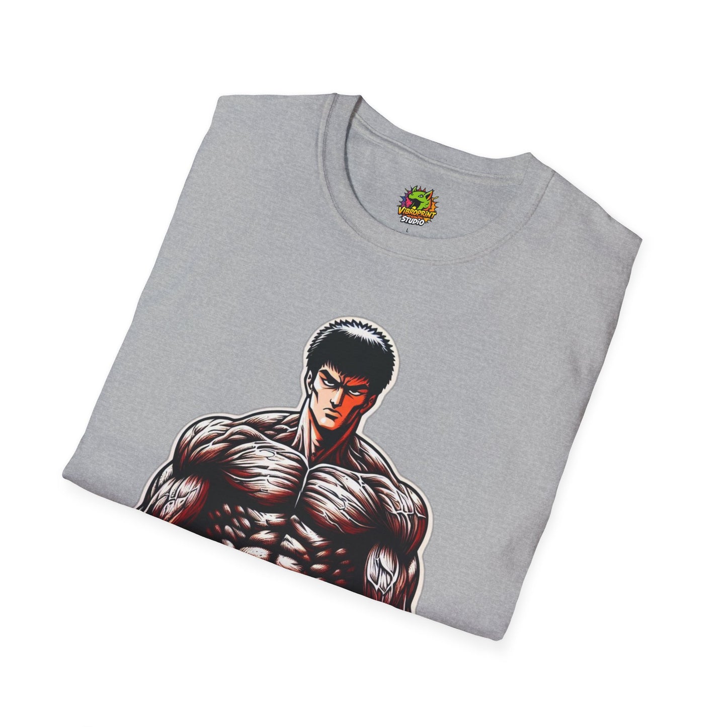 Inspiration - UFC T Shirt | Unleash Fierce Confidence | UFC Tee with Baki Anime Inspiration for Athletes - premium material. limited stock. Order yours now and stand out with this exclusive piece!