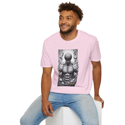 UFC T Shirt | Unleash Fierce Confidence | UFC Tee with Baki Anime Influence for Athletes