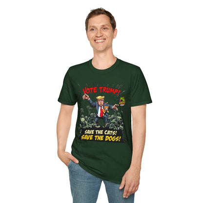 They're Eating the Dogs Shirt | Political Humor Tee | Trump Election Graphic T-Shirt