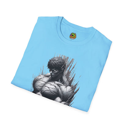 UFC T Shirt | Unleash Fierce Confidence | UFC Tee with Baki Anime Inspiration for Fitness Lovers