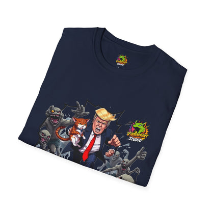 Political - They're Eating the Dogs Shirt | Funny Cat and Dog Political Tee | Trump Election Satire T-Shirt - premium material. limited stock. Order yours now and stand out with this exclusive piece!