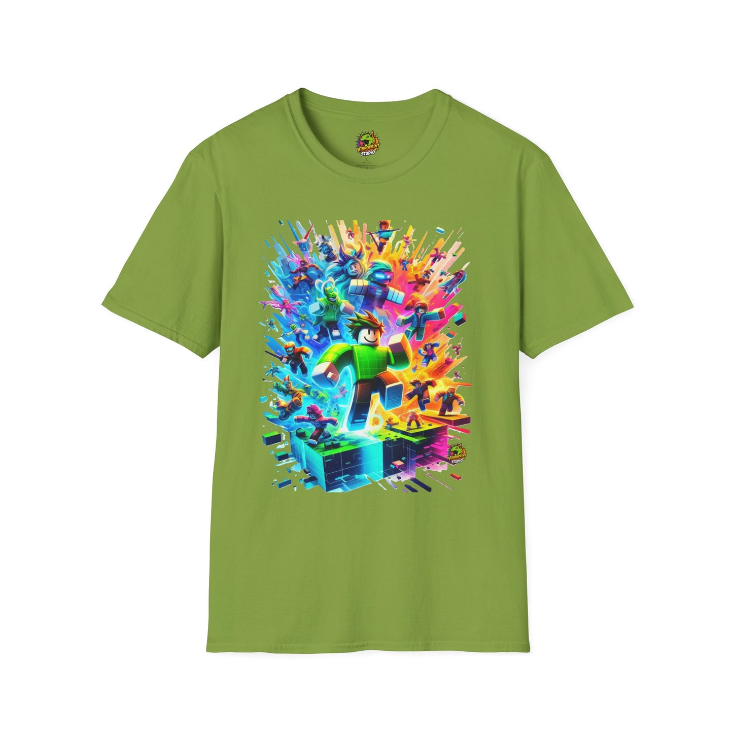 T-Shirt - Cool Roblox Gamer Tee for Boys & Girls | Roblox Adventure Shirt | Roblox Graphic T-Shirt | Fun Gift for Roblox Lovers - custom-made. perfect gift idea. Order yours now and stand out with this exclusive piece!