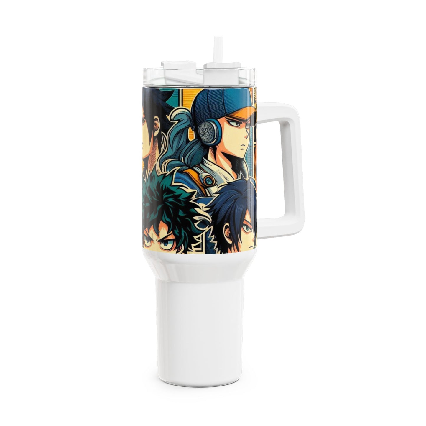 Tumbler - Stanley Comics Themed Tumbler | Anime and Geek Drinkware | Colorful Cartoon Tumbler - custom-made. perfect gift idea. Order yours now and stand out with this exclusive piece!