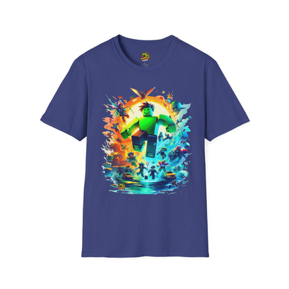 & - Cool Roblox Adventure T-Shirt for Kids | Roblox Graphic Tee | Roblox Inspired Shirt for Boys & Girls | Fun Roblox Gift - custom-made. perfect gift idea. Order yours now and stand out with this exclusive piece!