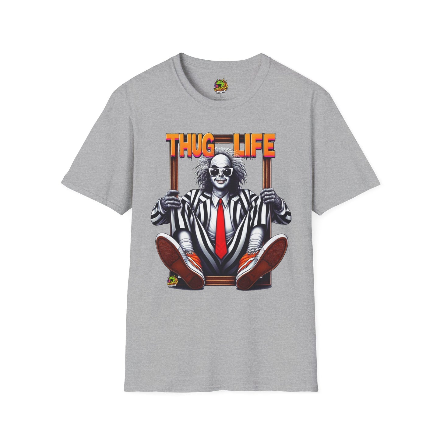 Classic - Beetlejuice Shirt | Thug Life Inspired T-Shirt | Classic Halloween Beetlejuice Tee - custom-made. limited stock. Order yours now and stand out with this exclusive piece!