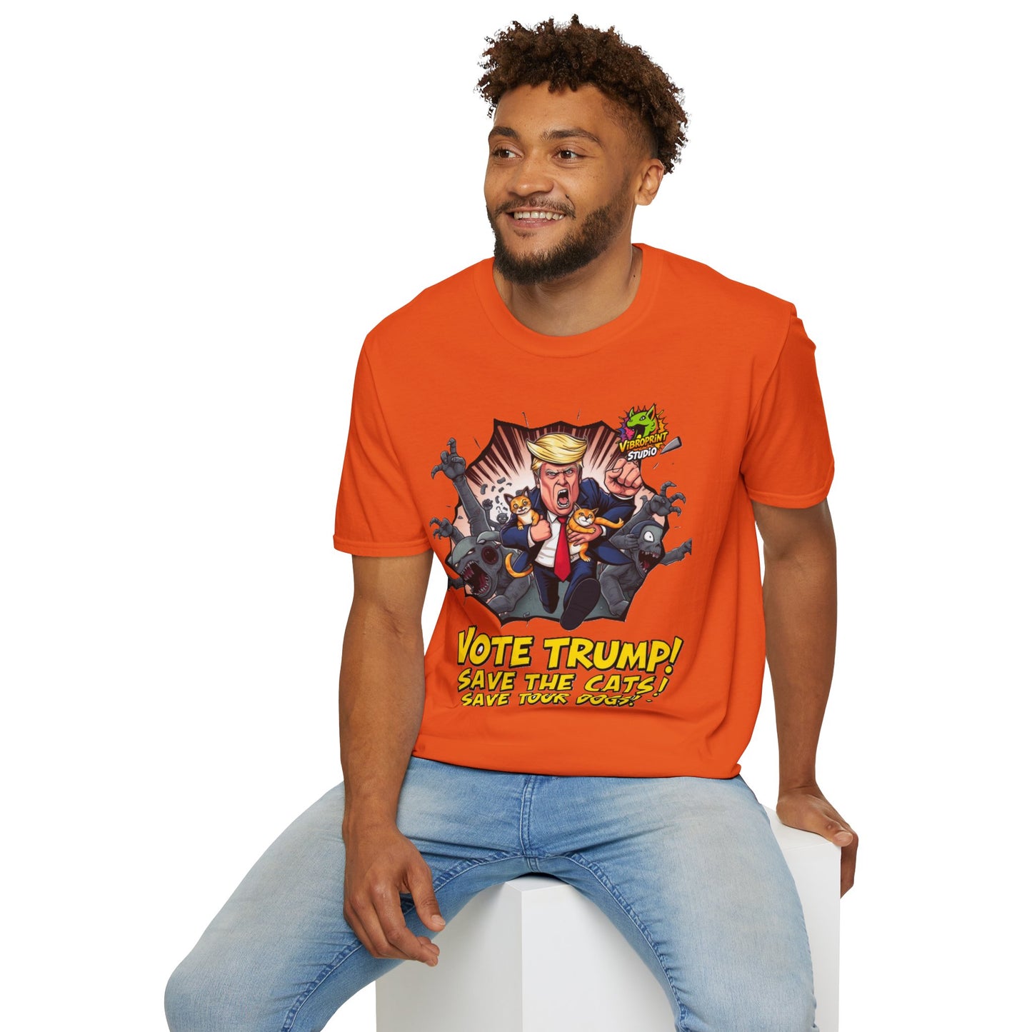 They're Eating the Dogs Tee | Trump Election Satire Shirt | Funny Political Graphic Tee