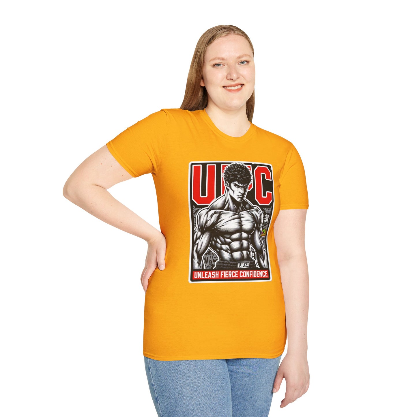 UFC T Shirt | Unleash Fierce Confidence | UFC Tee Inspired by Baki Anime T Shirt