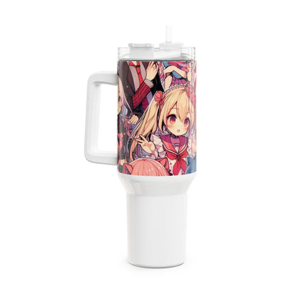 and - Stanley cup | Anime Tumbler for Gamers and Geeks | Colorful Cartoon Drinkware - custom-made. limited stock. Order yours now and stand out with this exclusive piece!