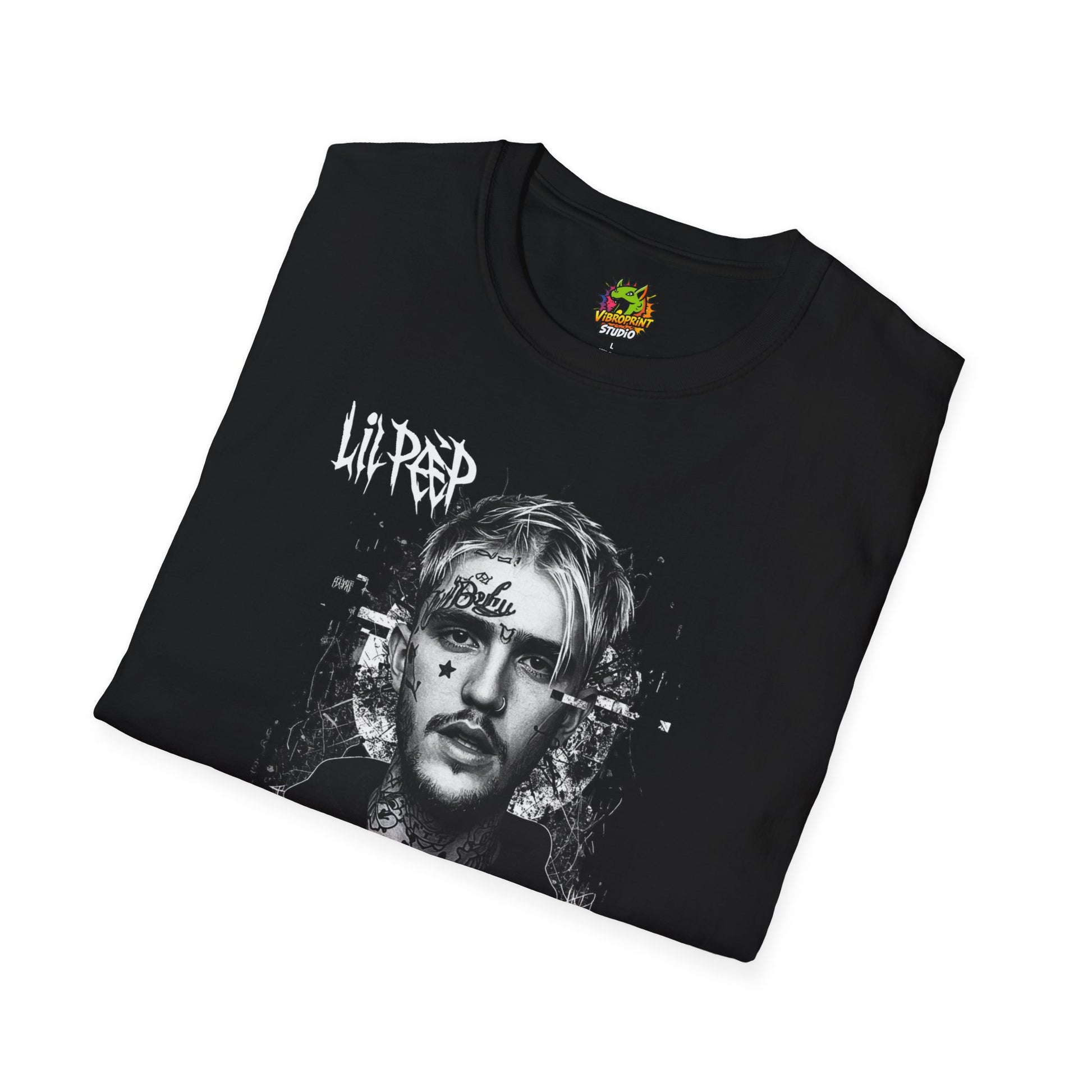 Lil Peep Vibroprint T-Shirt - Design Detail