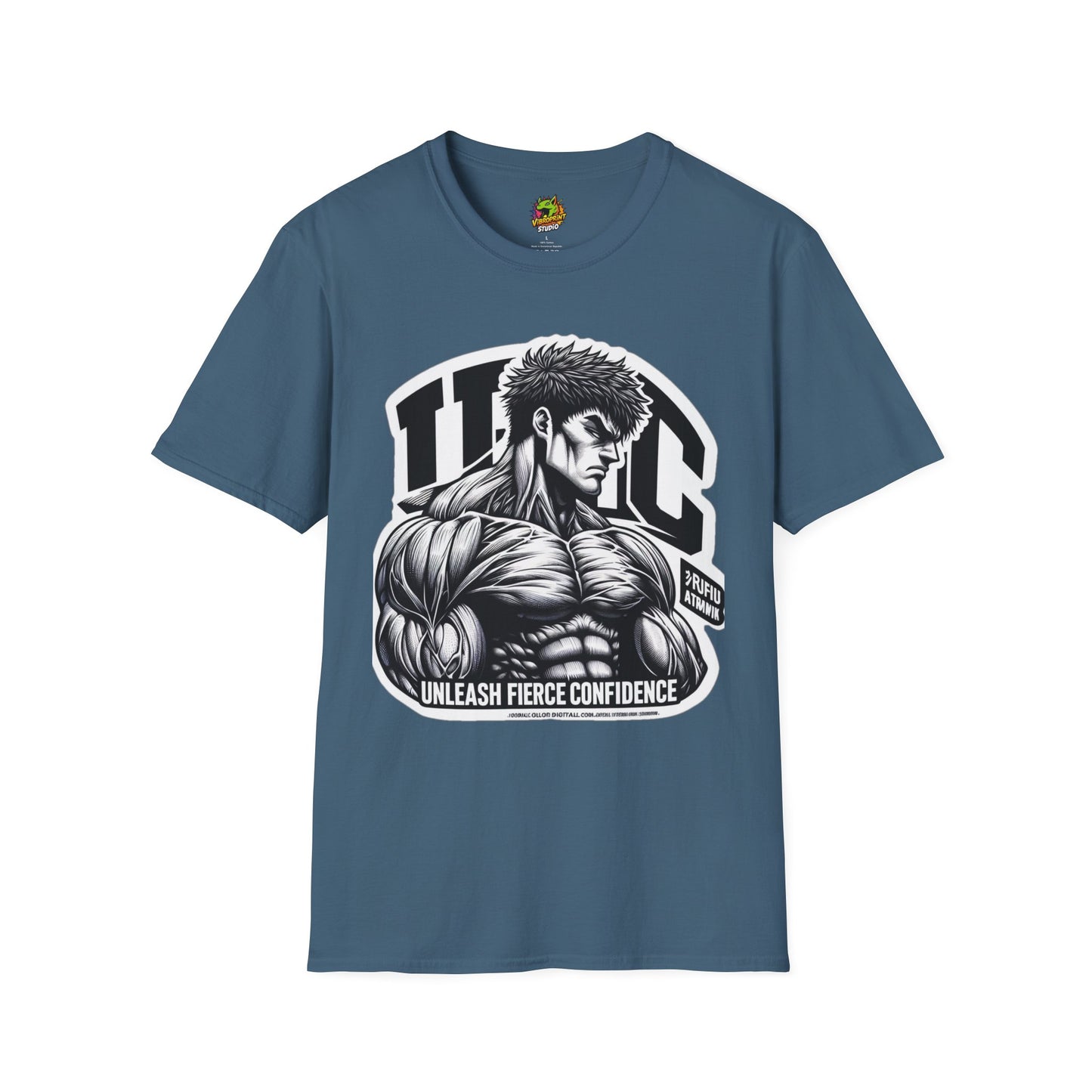 product - UFC T Shirt | Unleash Fierce Confidence | UFC Tee with Baki Anime T Shirt Inspiration - custom-made. perfect gift idea. Order yours now and stand out with this exclusive piece!