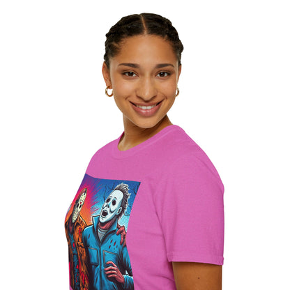 Jason Voorhees & Michael Myers Shirt | Funny Vintage Halloween Tee