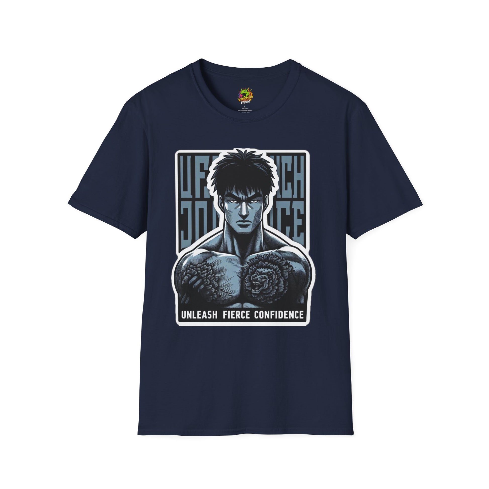 T - UFC T Shirt | Unleash Fierce Confidence | UFC Tee with Baki Anime T Shirt for motivation Inspiration - premium material. limited stock. Order yours now and stand out with this exclusive piece!