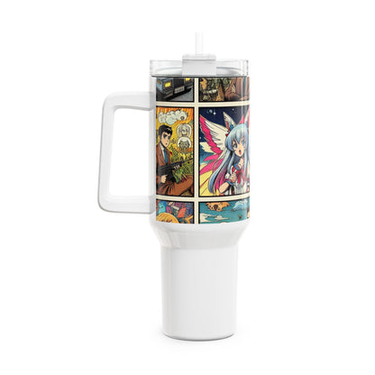 Colorful - Stanley Tumbler | Colorful Anime and Comics Themed Tumbler | Geek Drinkware for Fans - custom-made. perfect gift idea. Order yours now and stand out with this exclusive piece!