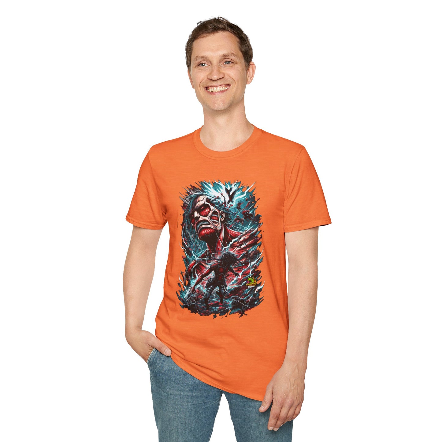 Eren Yeager Titan’s Resolve Unshaken Tee | Official Attack on Titan - VibroPrint Studio