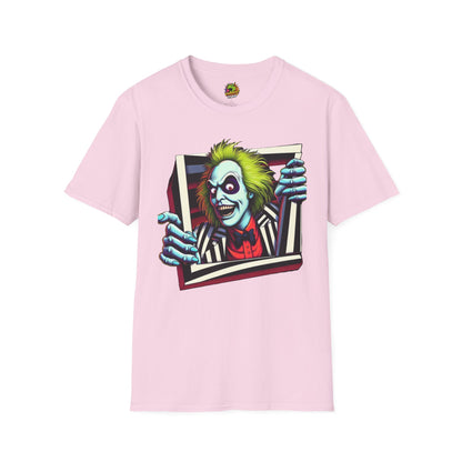 high-quality - Beetlejuice Shirt | Retro Halloween Graphic Tee | Classic Beetlejuice Movie Style | Funny and Spooky T-Shirt for Adults - premium material. limited stock. Order yours now and stand out with this exclusive piece!