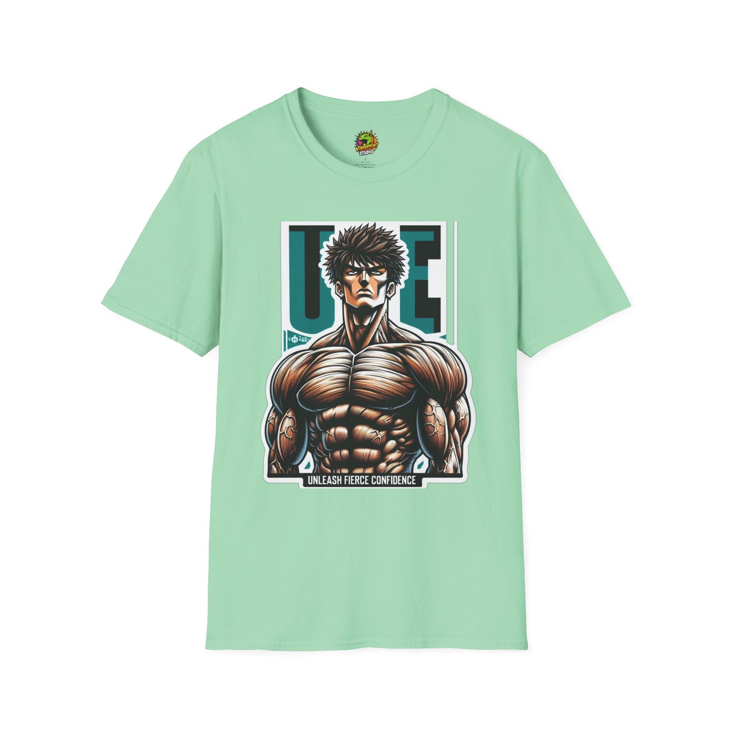 Anime - UFC T Shirt | Unleash Fierce Confidence | UFC Tee Inspired by Baki Anime and Gym Culture - custom-made. limited stock. Order yours now and stand out with this exclusive piece!