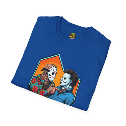 Myers - Michael Myers Vintage Shirt | Jason & Michael Funny Horror Tee - custom-made. limited stock. Order yours now and stand out with this exclusive piece!